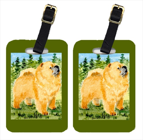Chow Chow Luggage Tag - 4 x 2.75 In.
