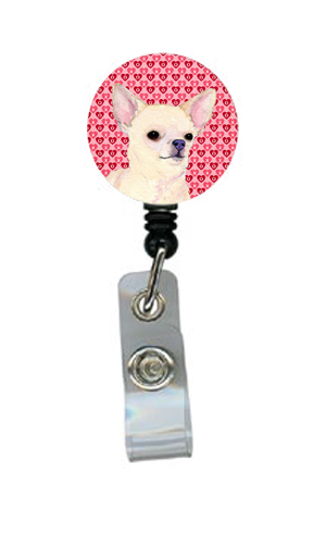 Chihuahua Retractable Badge Reel Or Id Holder With Clip