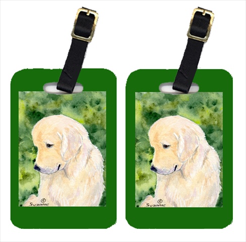 Golden Retriever Luggage Tag - 4 x 2.75 In.
