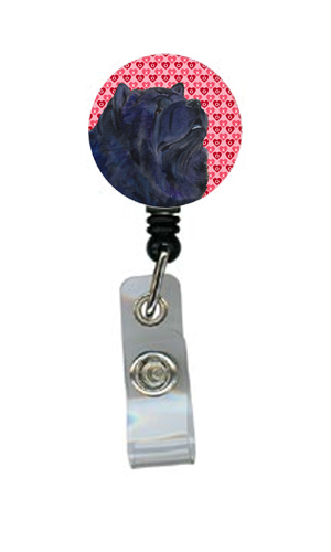Chow Chow Retractable Badge Reel Or Id Holder With Clip