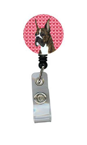 Boxer Retractable Badge Reel Or Id Holder With Clip