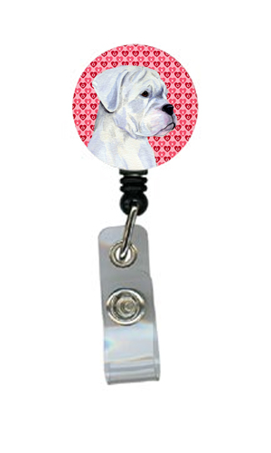 Boxer Retractable Badge Reel Or Id Holder With Clip