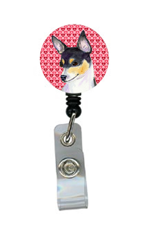 Chihuahua Retractable Badge Reel Or Id Holder With Clip