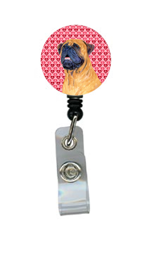 Mastiff Retractable Badge Reel Or Id Holder With Clip