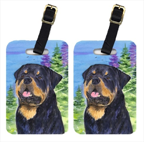 Rottweiler Luggage Tag - 4 x 2.75 In.