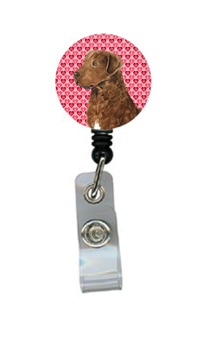 Chesapeake Bay Retriever Retractable Badge Reel Or Id Holder With Clip