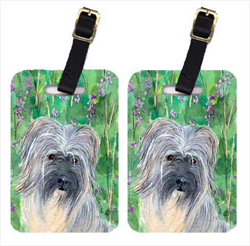 Berger Des Pyrenese Luggage Tag