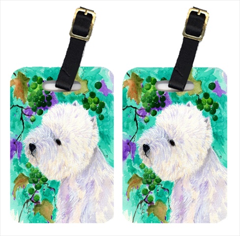Westie Luggage Tag - 4 x 2.75 In.