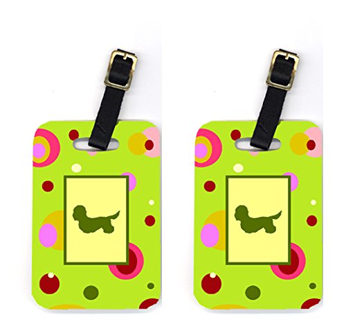 Dandie Dinmont Terrier Luggage Tags- Pair Of 2