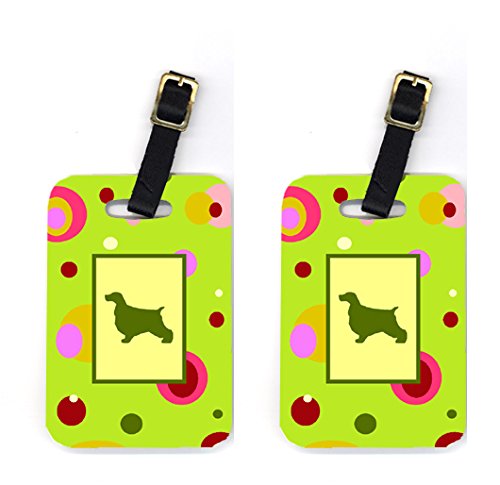 Cocker Spaniel Luggage Tags- Pair Of 2
