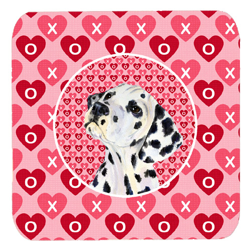 Dalmatian Foam Coasters, Set Of 4