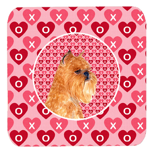 Brussels Griffon Foam Coasters, Set Of 4