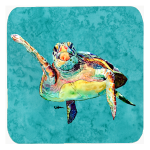 Turtle Foam Coasters, Set Of 4