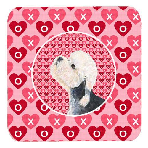 Dandie Dinmont Terrier Foam Coasters, Set Of 4