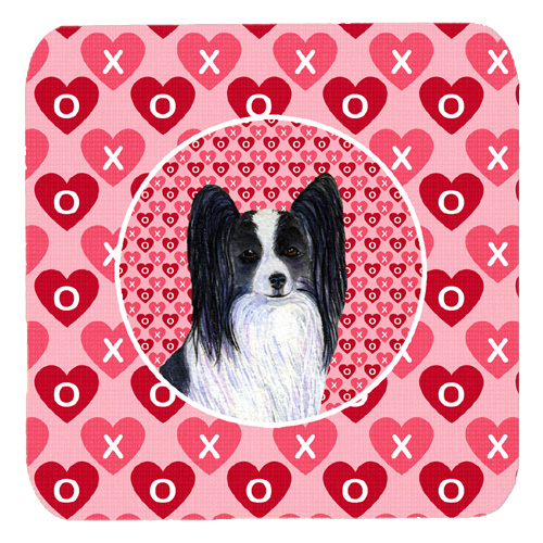 Papillon Foam Coasters, Set Of 4