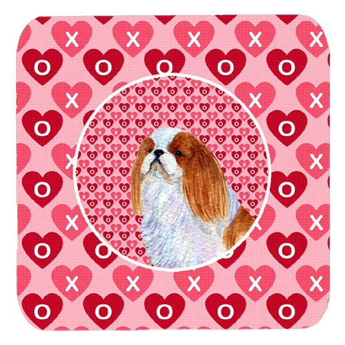 English Toy Spaniel Foam Coasters, Set Of 4