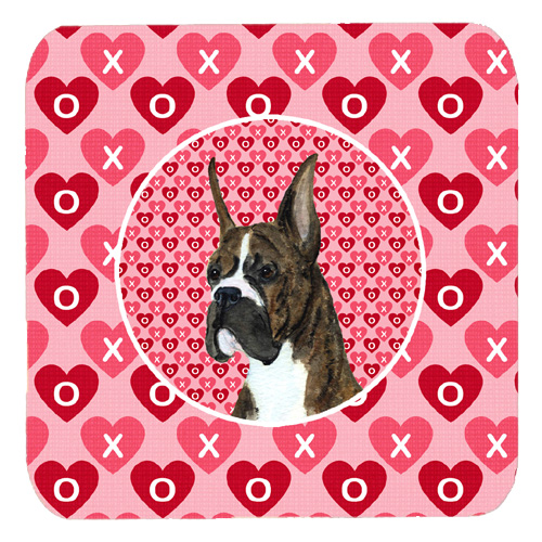 Boxer Foam Coasters, Set Of 4