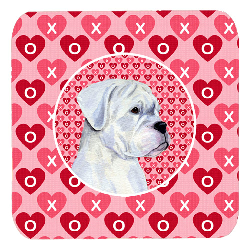 Boxer Foam Coasters, Set Of 4