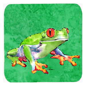 Frog Foam Coasters, Set Of 4