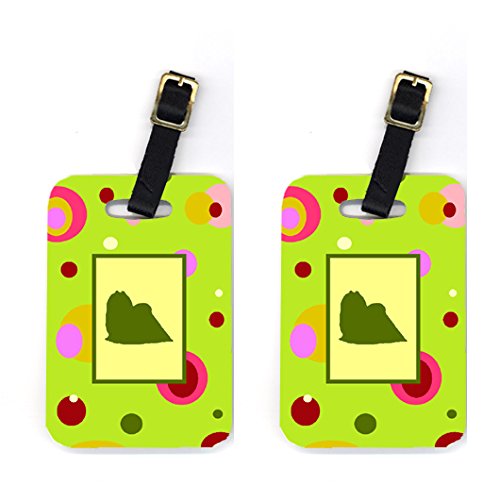 Maltese Luggage Tags- Pair Of 2