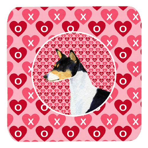 Basenji Foam Coasters, Set Of 4