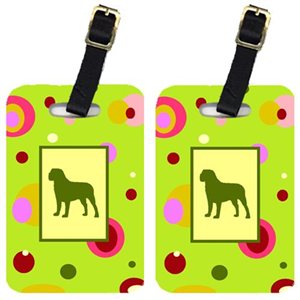 Mastiff Luggage Tags- Pair Of 2