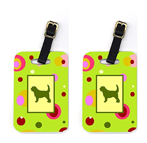 Otterhound Luggage Tags- Pair Of 2