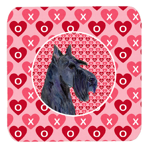 Scottish Terrier Foam Coasters, Set Of 4