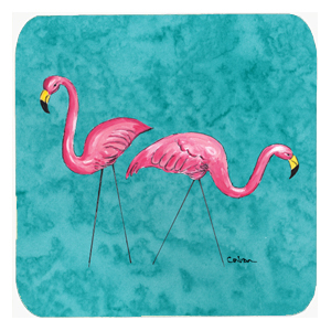 8763FC Welcome To The Trailer Foam Coasters- Set Of 4