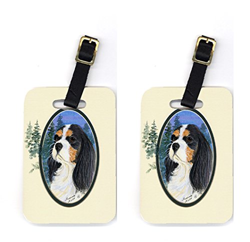 Cavalier Spaniel Luggage Tags- Pair Of 2