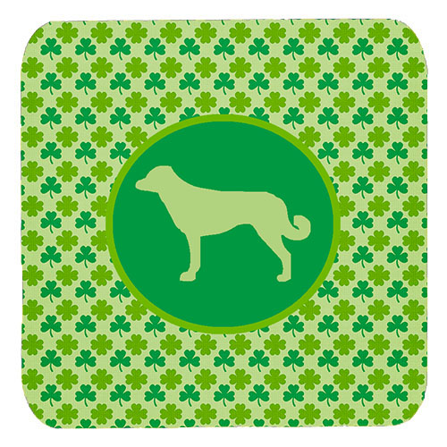 Anatolian Shepherd Lucky Shamrock Foam Coasters- Set Of 4
