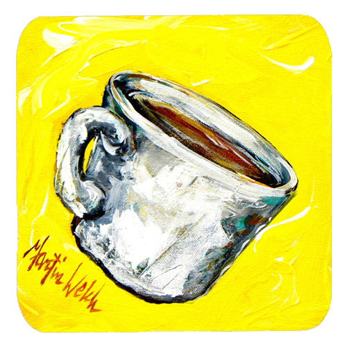 MW1046FC Coffee One Cup Foam Coasters- Set Of 4