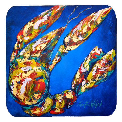 Crawfish Crawfish In Maryland Foam Coasters, Set Of 4