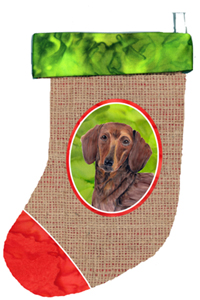 Dachshund Christmas Stocking