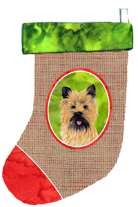 Cairn Terrier Christmas Stocking