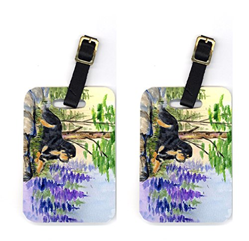Tibetan Mastiff Luggage Tags- Pair Of 2