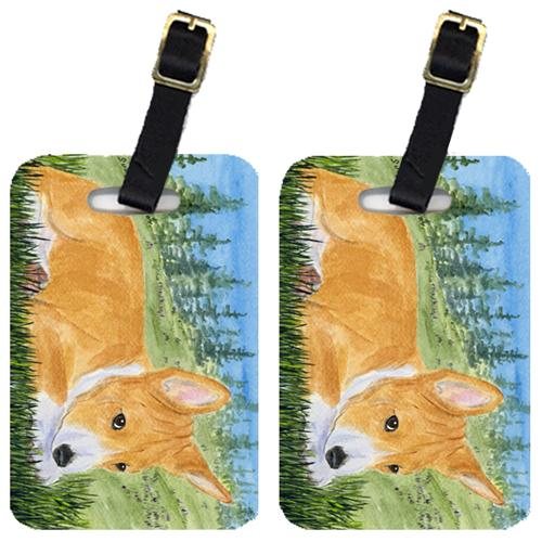Basenji Luggage Tags- Pair Of 2
