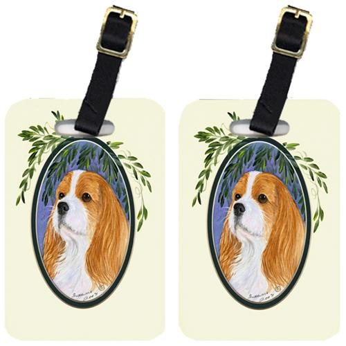 Carolines Treasures SS8024BT Cavalier Spaniel Luggage Tags; Pair Of 2