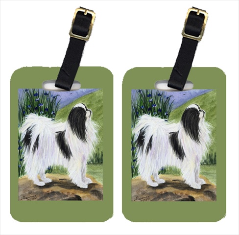 Japanese Chin Luggage Tags- Pair Of 2