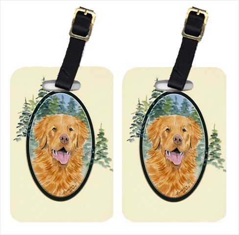Nova Scotia Duck Toller Luggage Tags- Pair Of 2