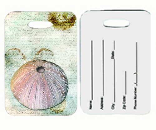 Anemone Luggage Tags- Pair Of 2