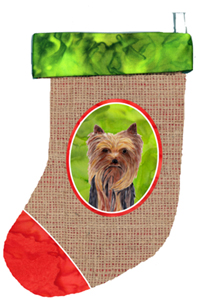 Yorkie Christmas Stocking