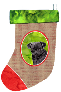Pug Christmas Stocking