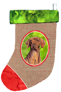 Vizsla Christmas Stocking