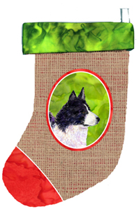SS2003-CS Karelian Bear Dog Christmas Stocking