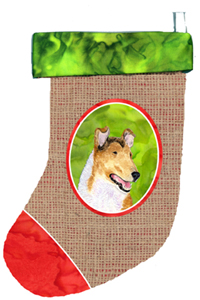 SS2004-CS Collie Smooth Christmas Stocking