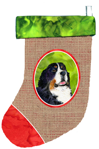 Bernese Mountain Dog Christmas Stocking