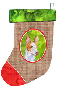Ibizan Hound Christmas Stocking
