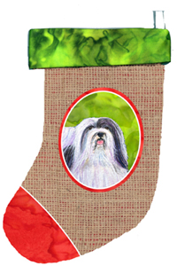 SS2013-CS Havanese Christmas Stocking