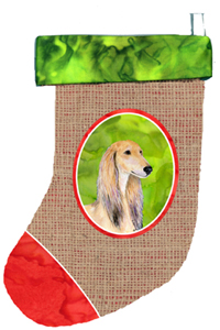 SS2016-CS Saluki Christmas Stocking